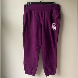 Champion Reverse Weave Purple Sweatpants XL